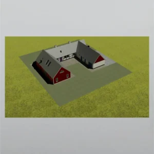 3D grafik hus av Jonas Nilsson