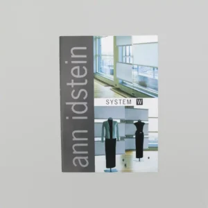 Ann Idstein System-W Broschyr omslag originalproduktion av Jonas Nilsson