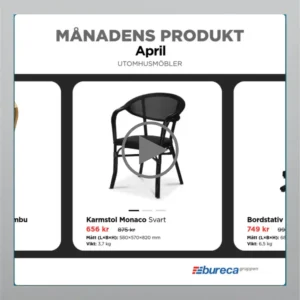 Bureca Metaannons Månadens produkt april av Jonas Nilsson