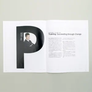 JCI Malmö tidning Congressinvitation uppslag 1 grafisk formgivning av Jonas Nilsson