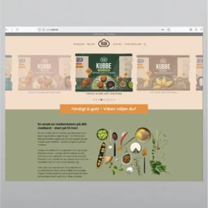 Websida Teza webproduktion av Jonas Nilsson