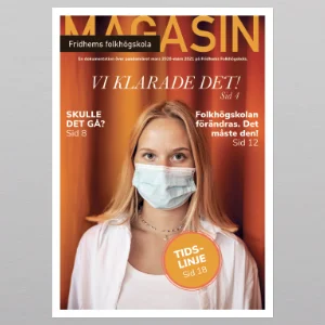 Fridhems Folkhögskola magasin omslagsbild